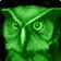 Figurine - Emerald Owl