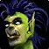 Flimsy Female Orc Mask