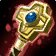 63 Green Frost Staff