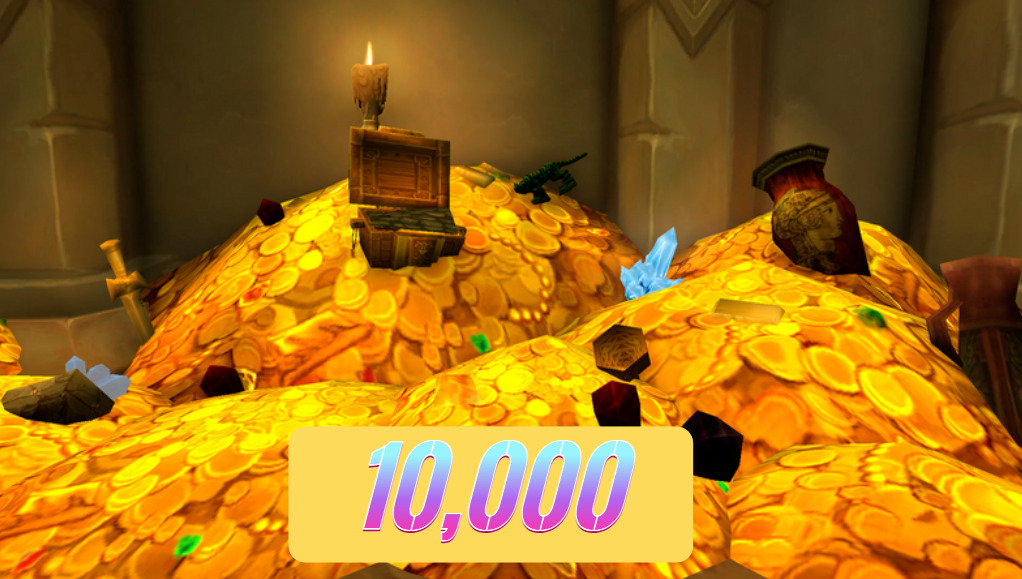 10000 Gold